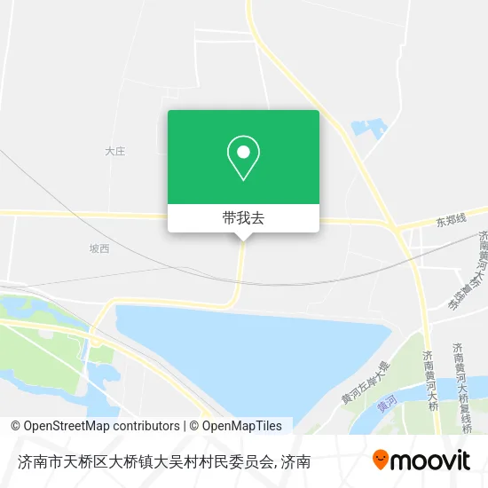 济南市天桥区大桥镇大吴村村民委员会地图