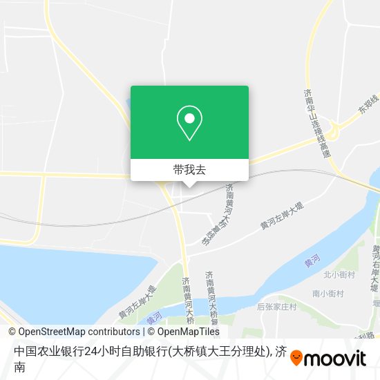 中国农业银行24小时自助银行(大桥镇大王分理处)地图