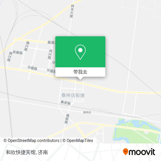 和欣快捷宾馆地图