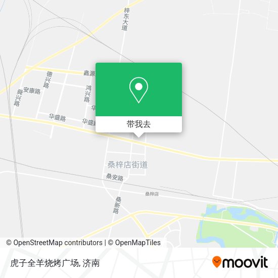 虎子全羊烧烤广场地图