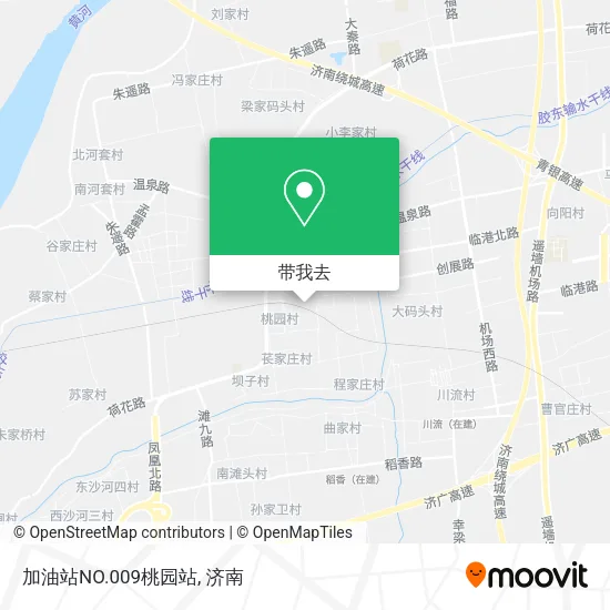 加油站NO.009桃园站地图