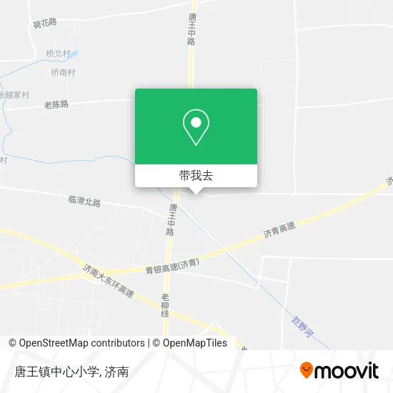唐王镇中心小学地图