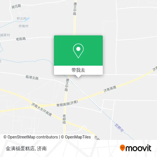 金满福蛋糕店地图