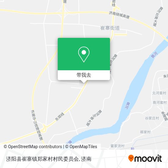 济阳县崔寨镇郑家村村民委员会地图