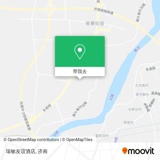 瑞敏友谊酒店地图