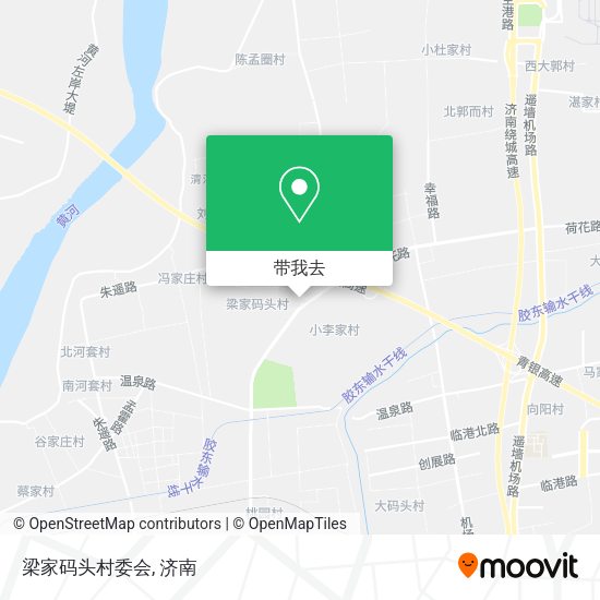 梁家码头村委会地图