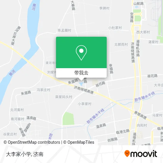大李家小学地图