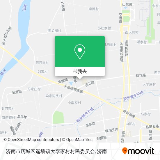 济南市历城区遥墙镇大李家村村民委员会地图