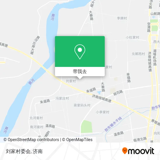 刘家村委会地图