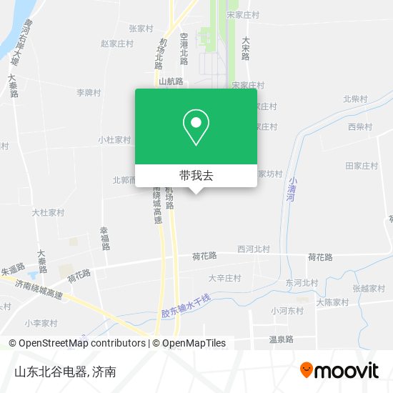 山东北谷电器地图