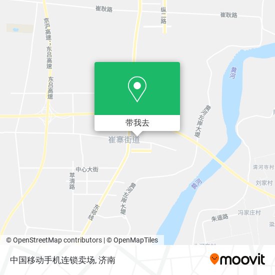 中国移动手机连锁卖场地图