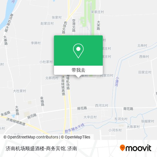 济南机场顺盛酒楼-商务宾馆地图