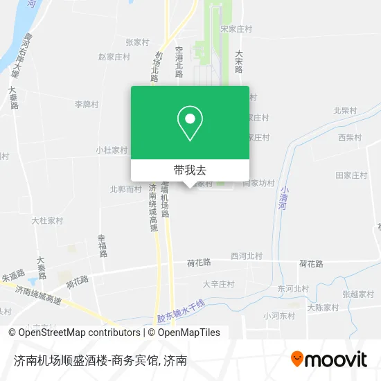 济南机场顺盛酒楼-商务宾馆地图