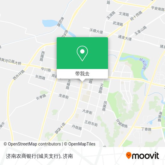 济南农商银行(城关支行)地图