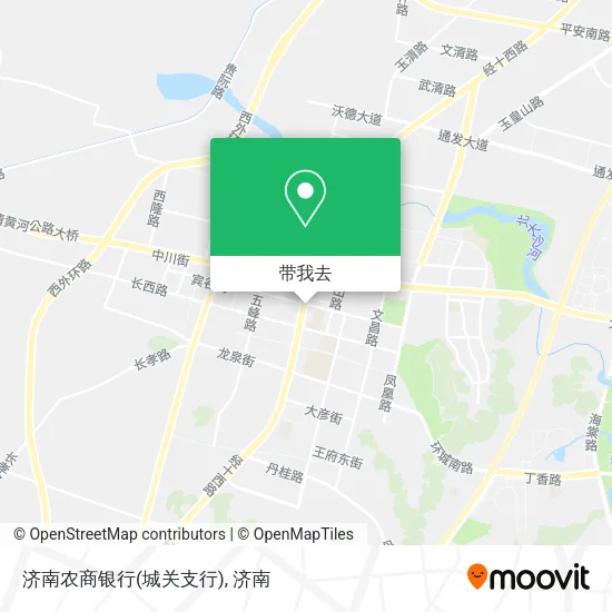 济南农商银行(城关支行)地图