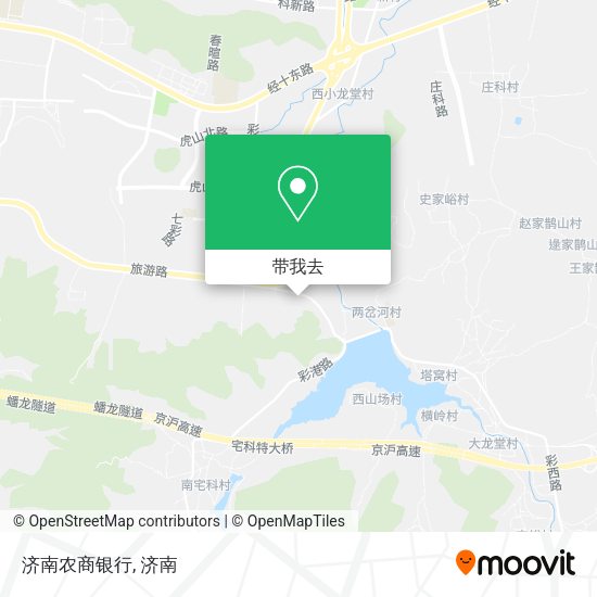 济南农商银行地图