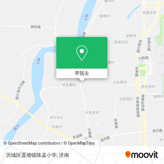 历城区遥墙镇陈孟小学地图
