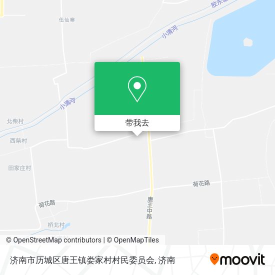 济南市历城区唐王镇娄家村村民委员会地图