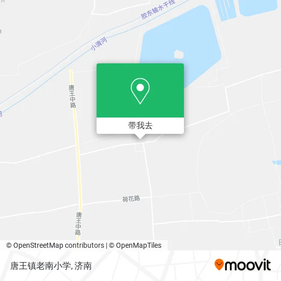 唐王镇老南小学地图