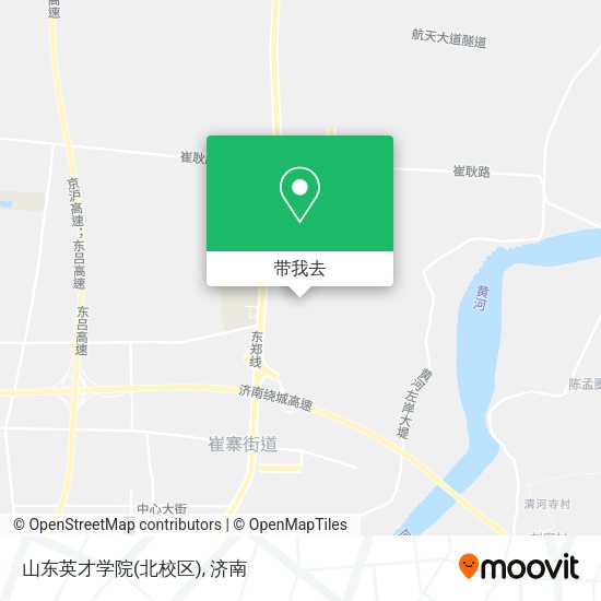 山东英才学院(北校区)地图