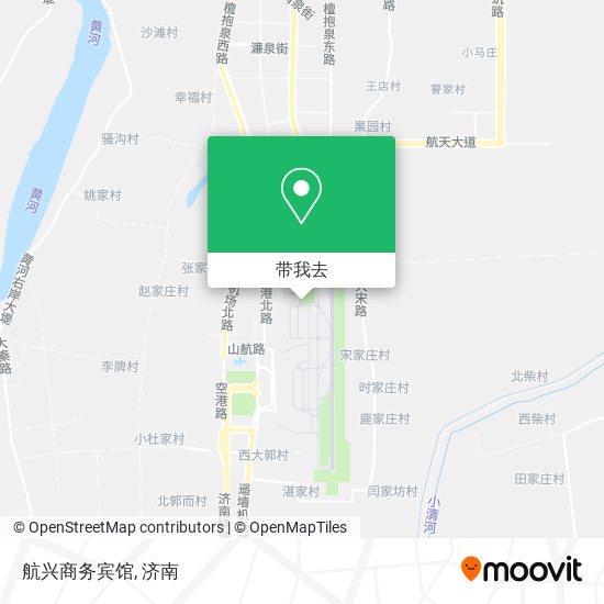 航兴商务宾馆地图