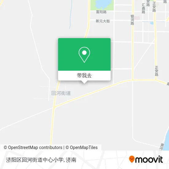 济阳区回河街道中心小学地图