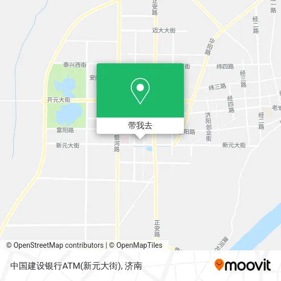 中国建设银行ATM(新元大街)地图