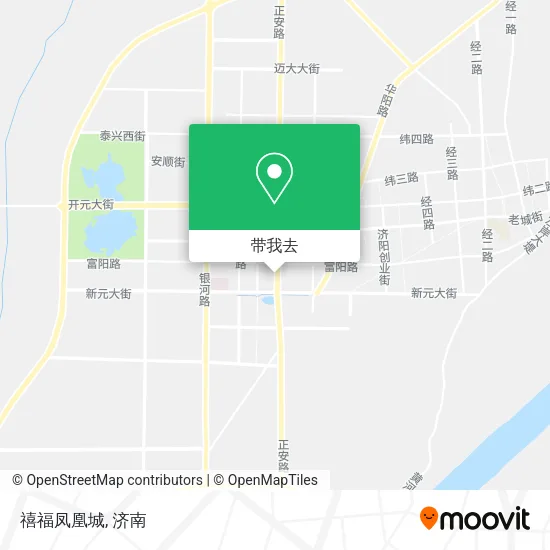 禧福凤凰城地图