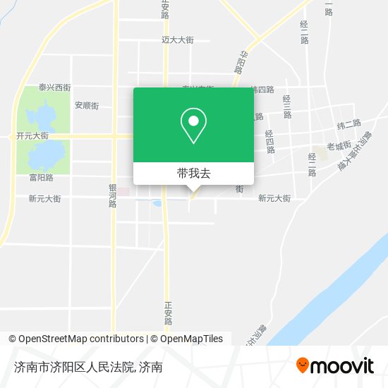 济南市济阳区人民法院地图