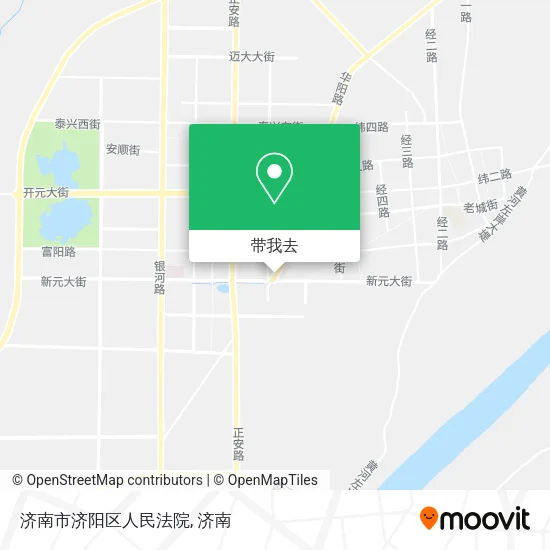 济南市济阳区人民法院地图