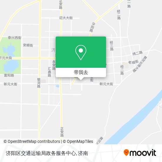 济阳区交通运输局政务服务中心地图