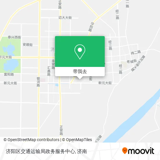 济阳区交通运输局政务服务中心地图