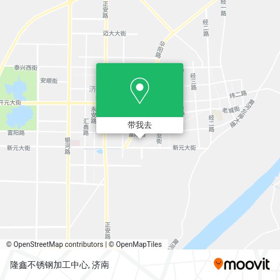 隆鑫不锈钢加工中心地图