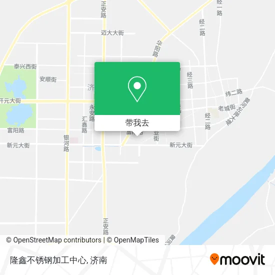 隆鑫不锈钢加工中心地图