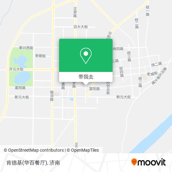 肯德基(华百餐厅)地图