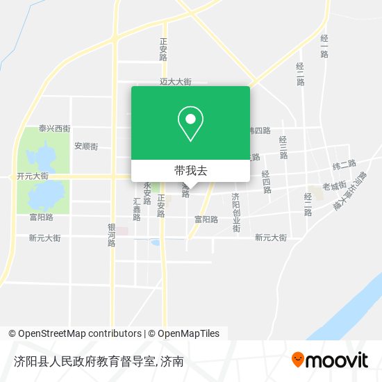 济阳县人民政府教育督导室地图