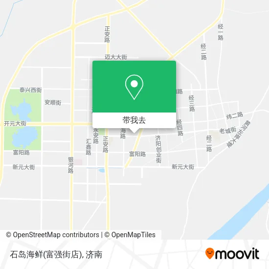 石岛海鲜(富强街店)地图