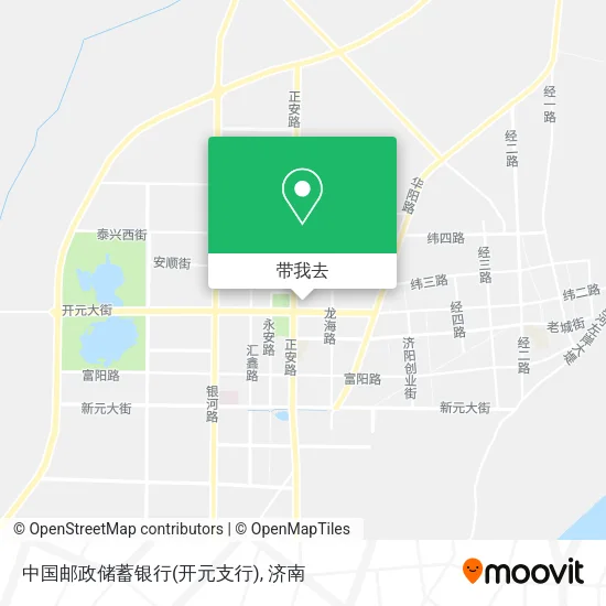 中国邮政储蓄银行(开元支行)地图