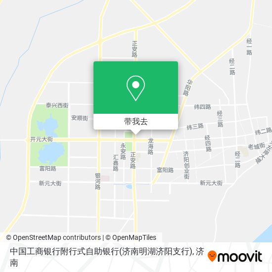 中国工商银行附行式自助银行(济南明湖济阳支行)地图