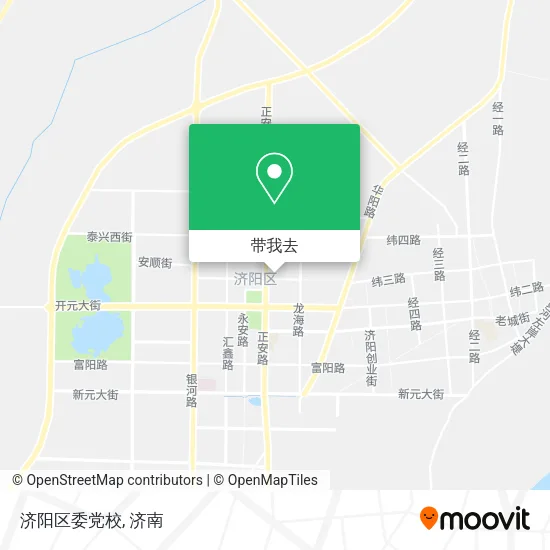 济阳区委党校地图