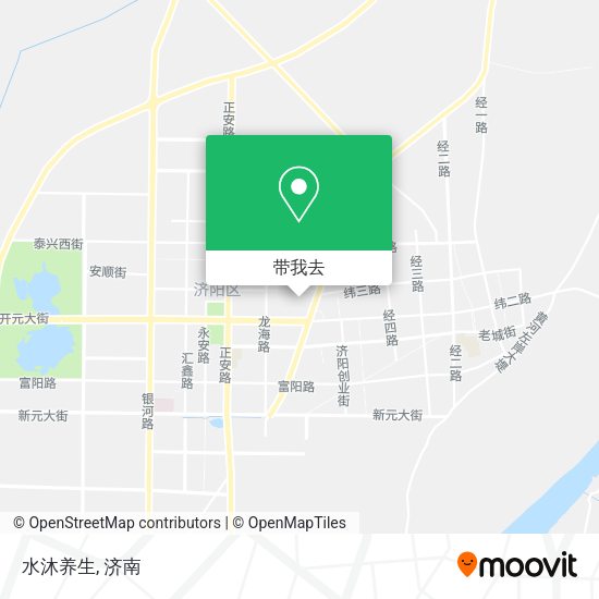 水沐养生地图