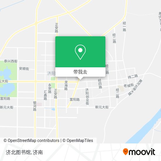 济北图书馆地图