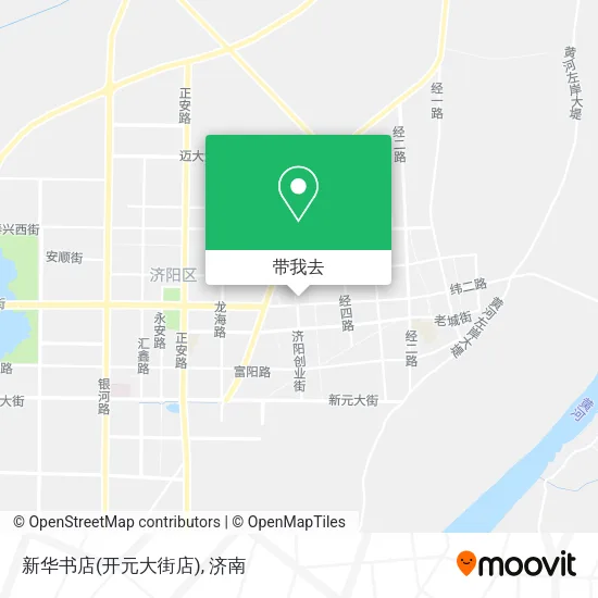 新华书店(开元大街店)地图