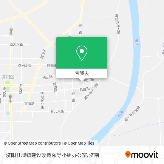 济阳县城镇建设改造领导小组办公室地图