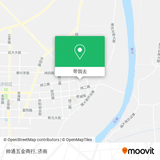 帅通五金商行地图