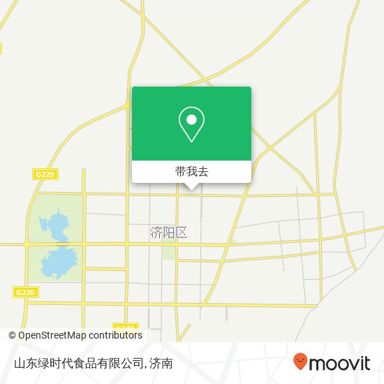 山东绿时代食品有限公司地图