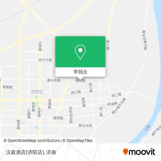汉庭酒店(济阳店)地图