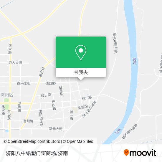 济阳八中铝塑门窗商场地图