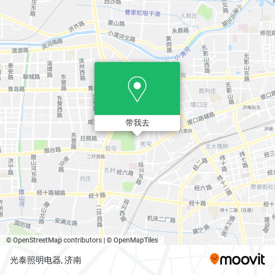 光泰照明电器地图