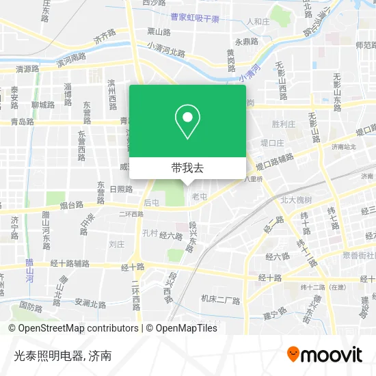 光泰照明电器地图